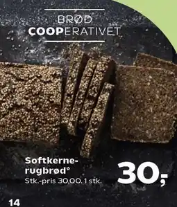 Kvickly Softkernerugbrød tilbud