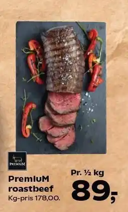 Kvickly Premium roastbeef tilbud