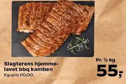 Kvickly Slagterens hjemmelavet bbq kamben tilbud