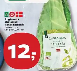 Kvickly Änglamark økologisk dansk spidskål tilbud
