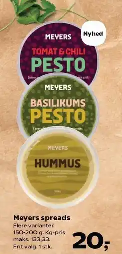Kvickly Meyers spreads tilbud