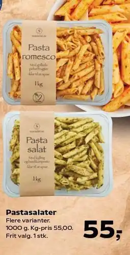 Kvickly Pastasalater tilbud
