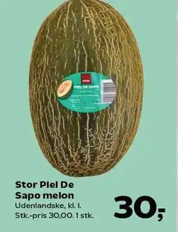 Kvickly Stor Piel De Sapo melon tilbud