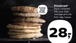 Kvickly Pitabrød tilbud