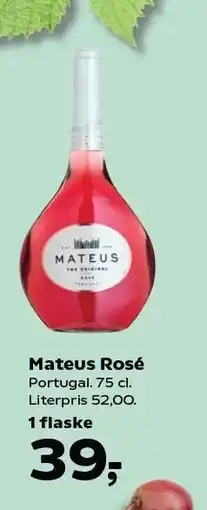 Kvickly Mateus Rosé tilbud