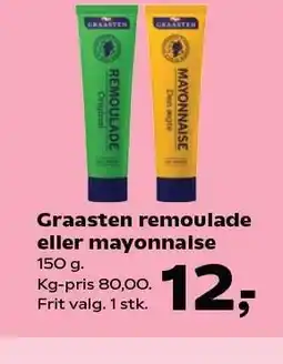 Kvickly Graasten remoulade eller mayonnaise tilbud