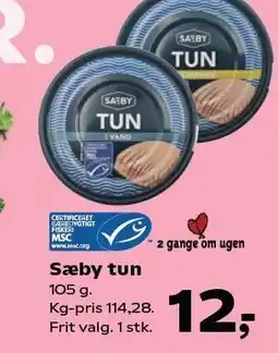 Kvickly Sæby tun tilbud