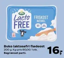 Kvickly Buko laktosefri flødeost tilbud