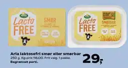 Kvickly Arla laktosefri smør eller smørbar tilbud
