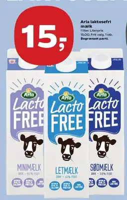 Kvickly Arla laktosefri mælk tilbud