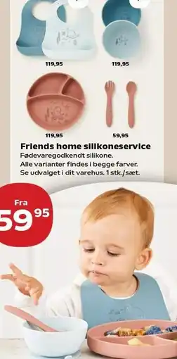 Kvickly Friends home silikoneservice tilbud