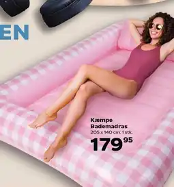 Kvickly Kæmpe bademadras tilbud