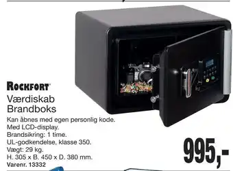 Harald Nyborg Værdiskab Brandboks tilbud