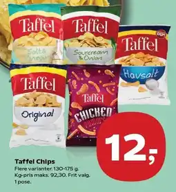 Kvickly Taffel chips tilbud