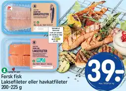 REMA 1000 Fersk fisk Laksefileter eller havkatfileter tilbud