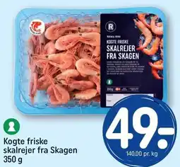 REMA 1000 Kogte friske skalrejer fra Skagen tilbud