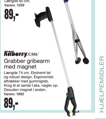 Harald Nyborg Grabber gribearm med magnet tilbud