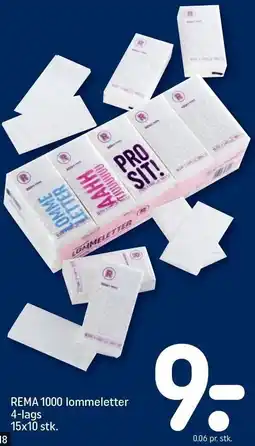 REMA 1000 REMA 1000 lommeletter tilbud