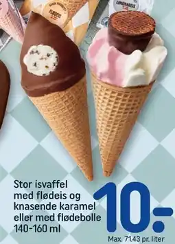 REMA 1000 Stor isvaffel tilbud