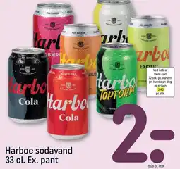 REMA 1000 Harboe sodavand tilbud
