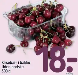 REMA 1000 Kirsebær i bakke tilbud