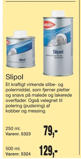 Harald Nyborg Slipol tilbud