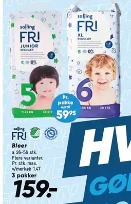 Bilka Salling Fri Bleer tilbud