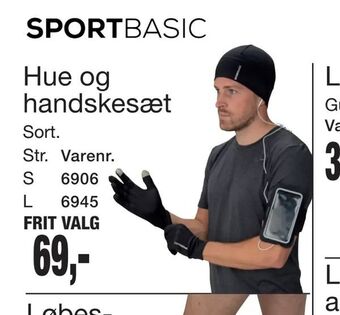 Harald Nyborg Hue og handskesæt tilbud