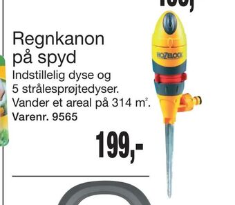 Harald Nyborg Regnkanon på spyd tilbud