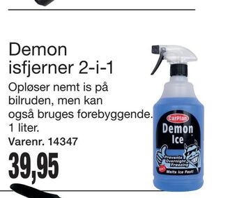 Harald Nyborg Demon isfjerner 2-i-1 tilbud