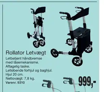 Rollator Letvægt