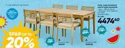 Bilka Lugo havebord tilbud