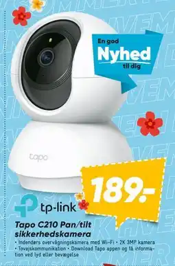 Bilka Tapo C210 Pan/tilt sikkerhedskamera tilbud
