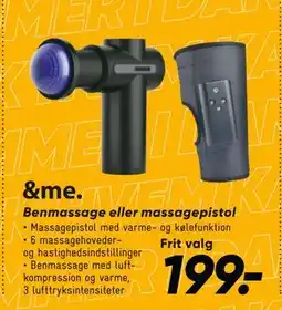 Bilka Benmassage eller massagepistol tilbud