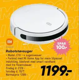 Bilka Robotstøvsuger tilbud