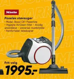 Bilka Poseløs støvsuger tilbud