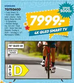 Bilka SAMSUNG TQ75Q60D tilbud