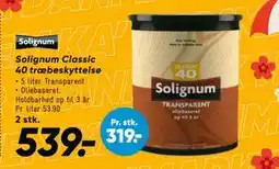 Bilka Solignum Classic 40 træbeskyttelse tilbud