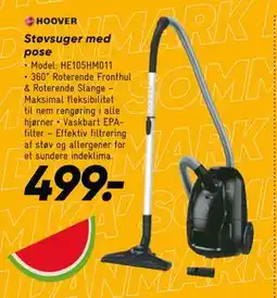 Bilka Støvsuger med pose tilbud