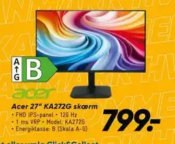 Bilka Acer 27” KA272G skærm tilbud