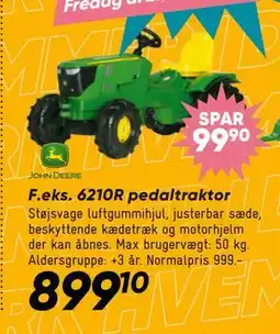 Bilka 6210R pedaltraktor tilbud