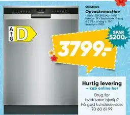Bilka Opvaskemaskine tilbud