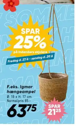 Bilka SPAR 25% på indendørs skjulere tilbud