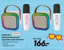 Bilka SPK2412 Bluetooth højttaler med mikrofon tilbud