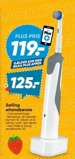 Bilka Salling eltandbørste tilbud