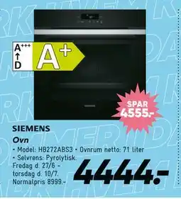 Bilka Ovn tilbud
