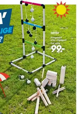 Bilka Kongespil eller stigegolf tilbud