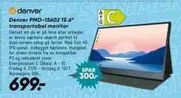 Bilka Denver PMO-15602 15.6” transportabel monitor tilbud