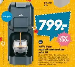 Bilka kaffemaskine mini 3i1 tilbud