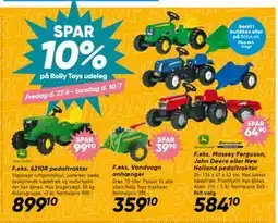 Bilka SPAR. 10%. på Rolly Toys udeleg tilbud